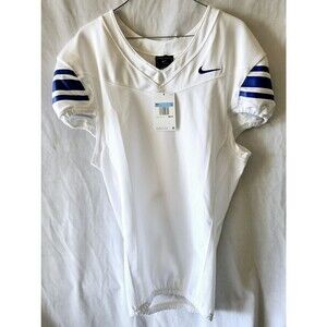 Nike Football Performance Jersey Mesh Vented White Royal CI3767-108 Size Medium